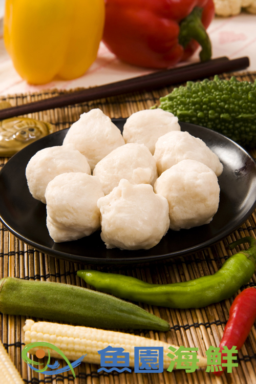 【魚園海鮮】干貝花枝丸